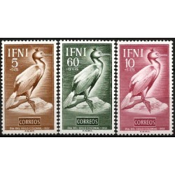 Sidi Ifni. 1952. Serie Completa (Nuevo, con señal de fijasellos) Día del Sello Colonial