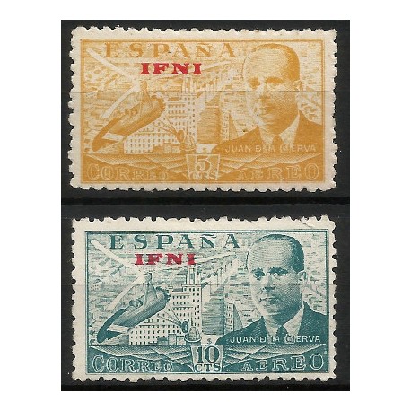 Sidi Ifni. 1948. Serie Completa (Nuevo, con señal de fijasellos)