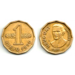 (69) Uruguay. 1976. 1 Nuevo Peso (MBC)