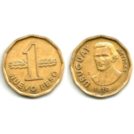(69) Uruguay. 1976. 1 Nuevo Peso (MBC)