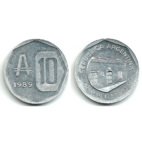 (102) Argentina. 1989. 10 Australes (SC-)