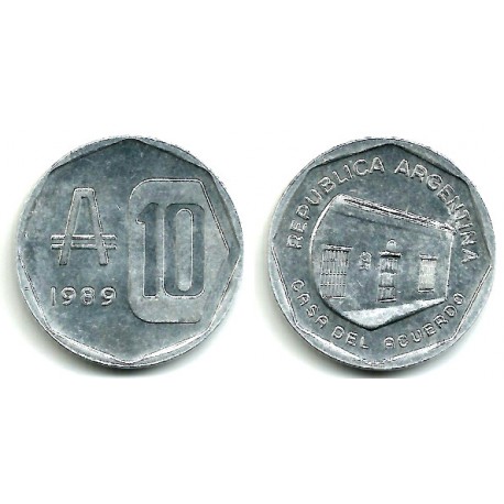 (102) Argentina. 1989. 10 Australes (SC-)