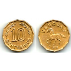 (66) Uruguay. 1976. 10 Centesimos (EBC)