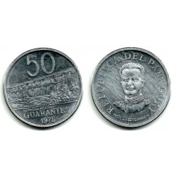 (154) Paraguay. 1975. 50 Guaranies (MBC+)