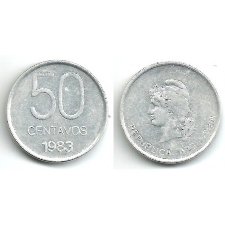 (90) Argentina. 1983. 50 Centavos (MBC-)