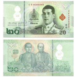 (W142) Tailandia. 2022. 20 Baht (EBC)