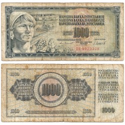 (92d) Yugoslavia. 1981. 1000 Dinara (RC)