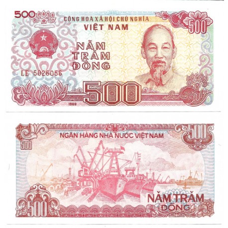 (101a) Vietnam. 1988. 500 Dong (SC)