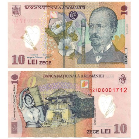 (119h) Rumanía. 2012. 10 Lei (MBC+)