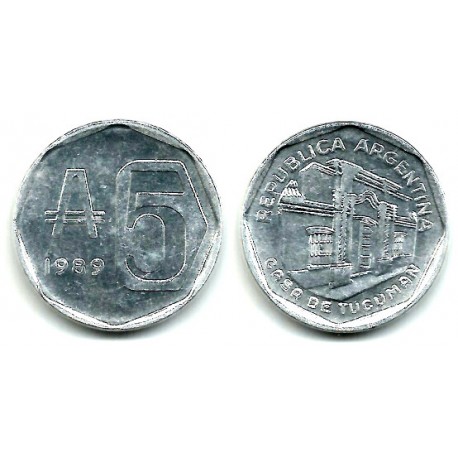 (101) Argentina. 1989. 5 Australes (SC-)