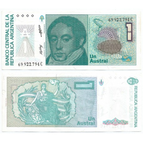 (323b) Argentina. 1985-89. 1 Austral (SC)
