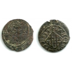 Luis XIV (Principado Catalán). 1644. Ardite (MBC-) Ceca de Barcelona