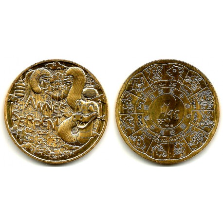 Francia. 2025. ¼ Euro (SC) Año de la Serpiente