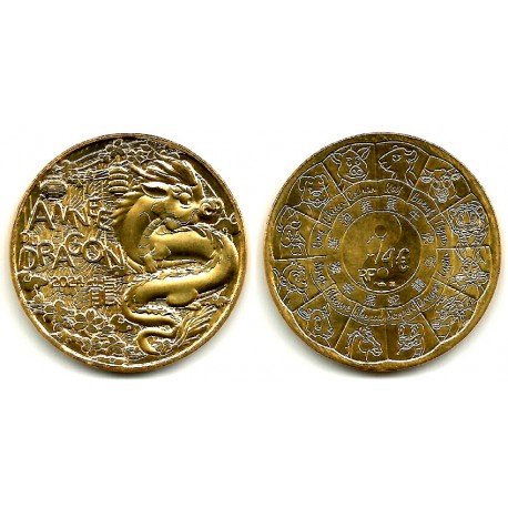 Francia. 2024. ¼ Euro (SC) Año del Dragón