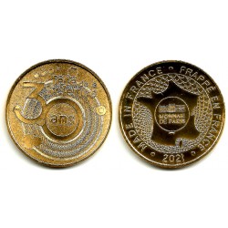 Medalla. Monnaie de Pares. 2021. Fiesta de la Ciencia (SC)