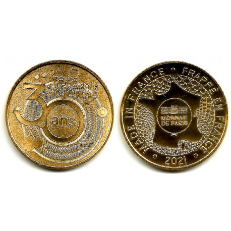 Medalla. Monnaie de Pares. 2021. Fiesta de la Ciencia (SC)