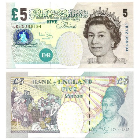 (391c) Gran Bretaña. 2002. 5 Pounds (EBC/EBC-)