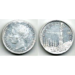 Medalla. Recuerdo del Monumento a Colón (BC+/MBC-)