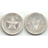 (13.2) Cuba. 1920. 20 Centavos (BC) (Plata)