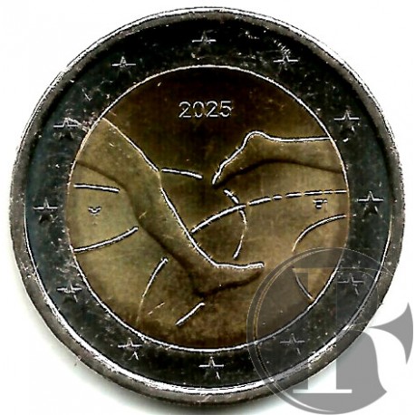Finlandia. 2025. 2 Euro (SC) Atletismo