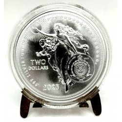 Niue. 2023. 2 Dollars (SC) (Plata)