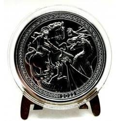Isla Ascensión. 2022. 2 Pounds (SC) (Plata)