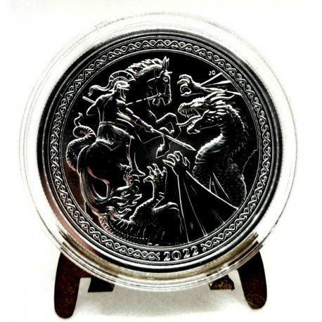Isla Ascensión. 2022. 2 Pounds (SC) (Plata)