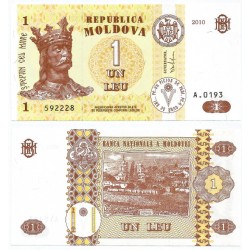 (8h) Moldavia. 2010. 1 Leu (SC)