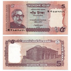 (53b) Bangladesh. 2011. 5 Taka (SC)