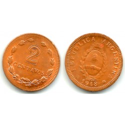 (38a) Argentina. 1948. 2 Centavos (MBC+)