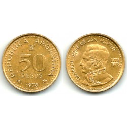 (81) Argentina. 1978. 50 Pesos (MBC+)