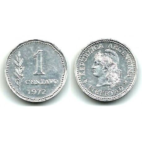 (64) Argentina. 1972. 1 Centavo (MBC)