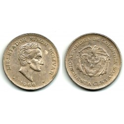 (217) Colombia. 1966. 50 Centavos (MBC)