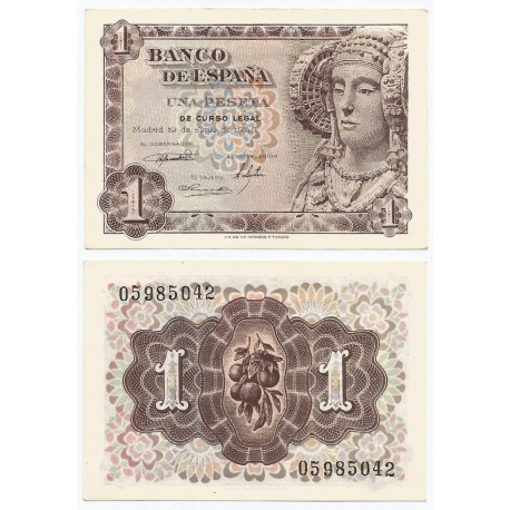 Estado Español. 1948. 1 Peseta (SC-) Sin Serie