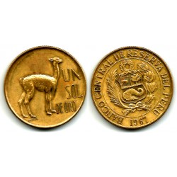 (248) Perú. 1967. 1 Sol de Oro (MBC)