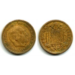 Estado Español. 1963*(19-66). 1 Peseta (BC/BC-)