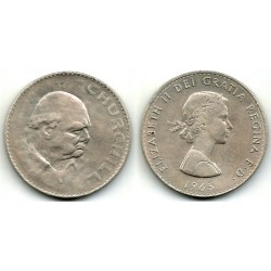 (910) Gran Bretaña. 1965. 1 Crown (MBC-)