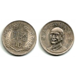 (Y553) Taiwán. 1994(83). 10 Yuan (MBC)