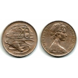 (66) Australia. 1980. 20 Cents (MBC+)