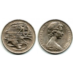 (66) Australia. 1980. 20 Cents (MBC)