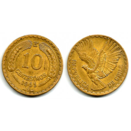 (191) Chile. 1965. 10 Centesimos (MBC)