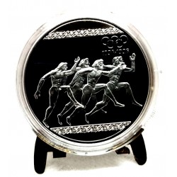 (165) Grecia. 1996. 1000 Drachma (Proof) (Plata)