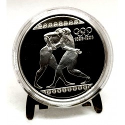 (166) Grecia. 1996. 1000 Drachma (Proof) (Plata)