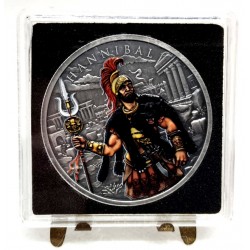 Guerreros Legendarios. Hannibal. 1 Onza (SC) (Plata)