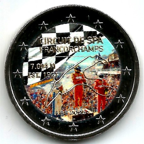 Bélgica. 2025. 2 Euro (SC) Coloreada