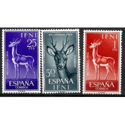 Sidi Ifni. 1964. Serie Completa (Nuevo, con señal de fijasellos) Pro Infancia