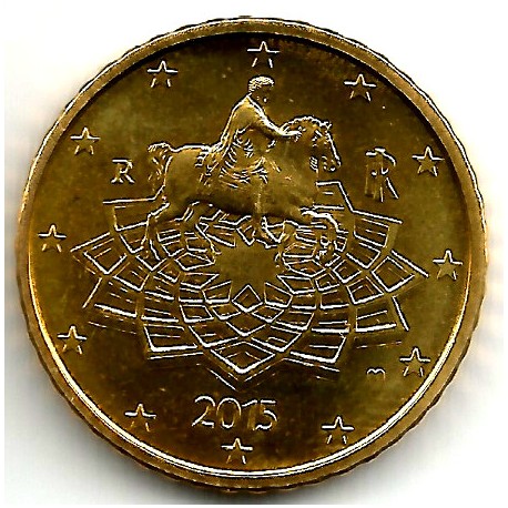 Italia. 2015. 50 Céntimos (SC)