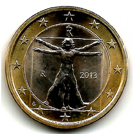 Italia. 2013. 1 Euro (SC)