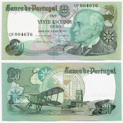 (176b) Portugal. 1978. 20 Escudos (SC)