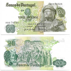 (173) Portugal. 1971. 20 Escudos (SC)